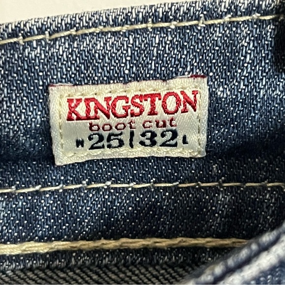 Women’s Mek Denim Kingston Bootcut Western Embroidered Jeans Denim Size 25 X 32 - Picture 5 of 15